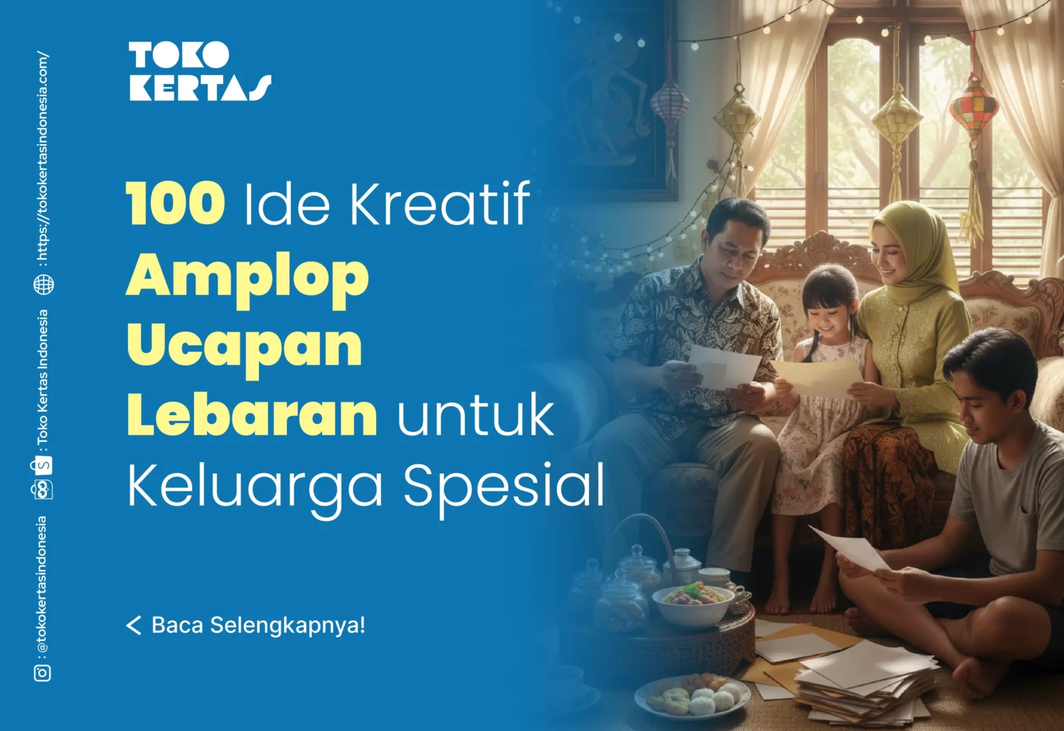 100 Ide Kreatif Amplop Ucapan Lebaran untuk Keluarga Spesial