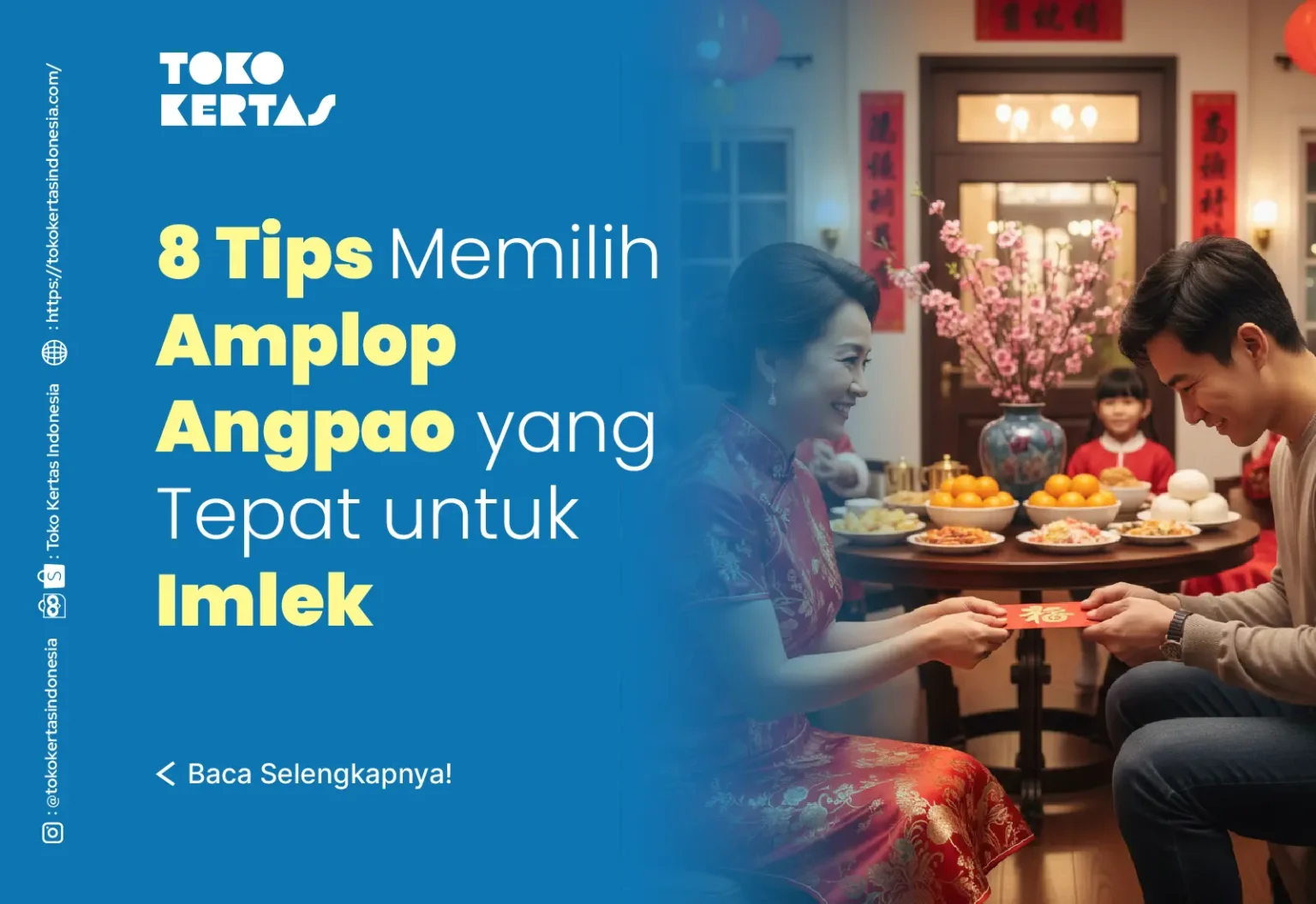 8 Tips Memilih Amplop Angpao yang Tepat untuk Imlek