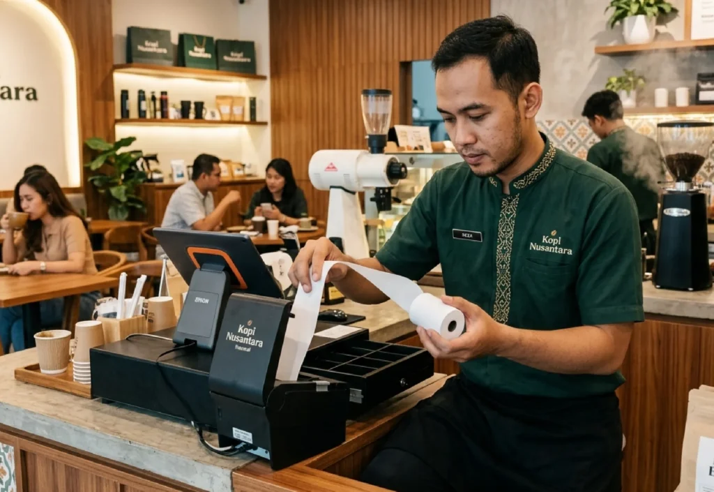 5 Penyebab Struk Kasir Tidak Keluar Tulisan