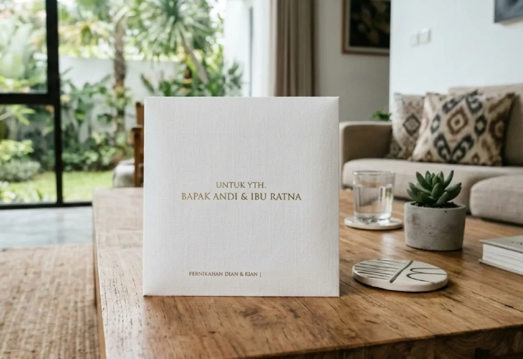 5 Tren Warna Amplop untuk Pernikahan 2026