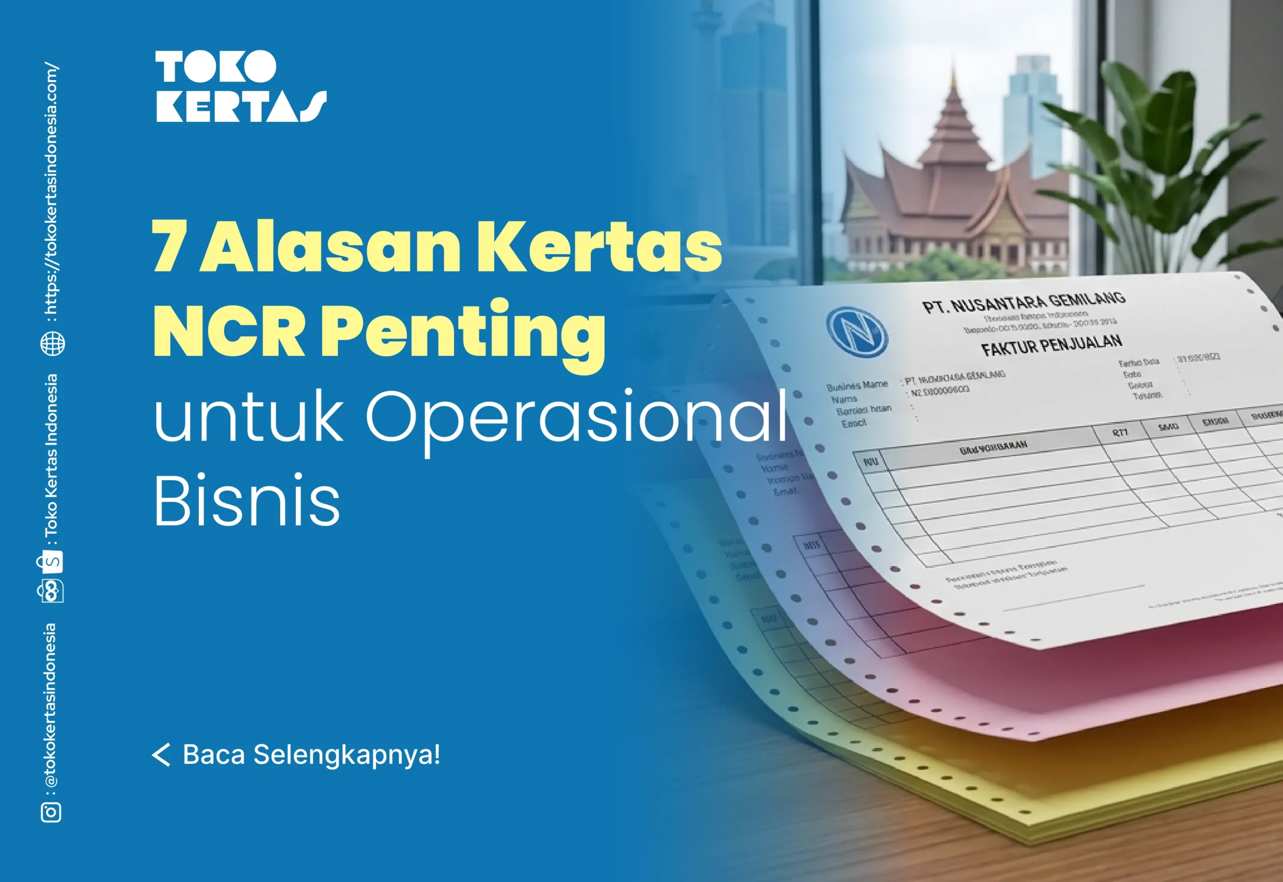 7 Alasan Kertas NCR Penting untuk Operasional Bisnis