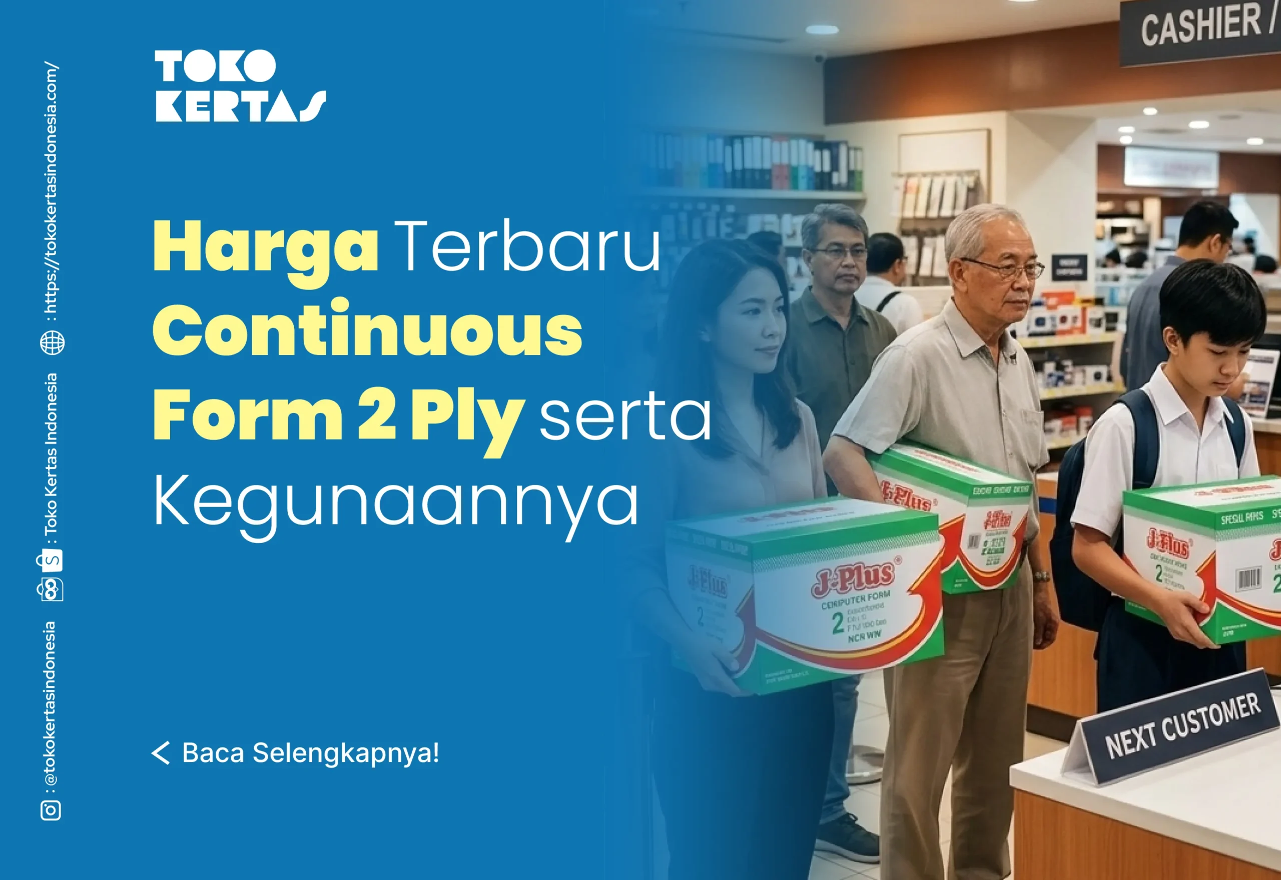 Harga Terbaru Continuous Form 2 Ply serta Kegunaannya