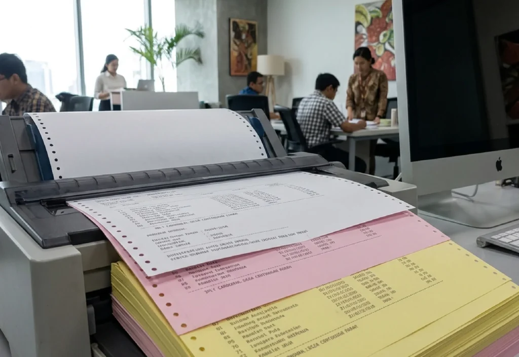 Rekomendasi Continuous Form 3 Ply Terbaik untuk Invoice