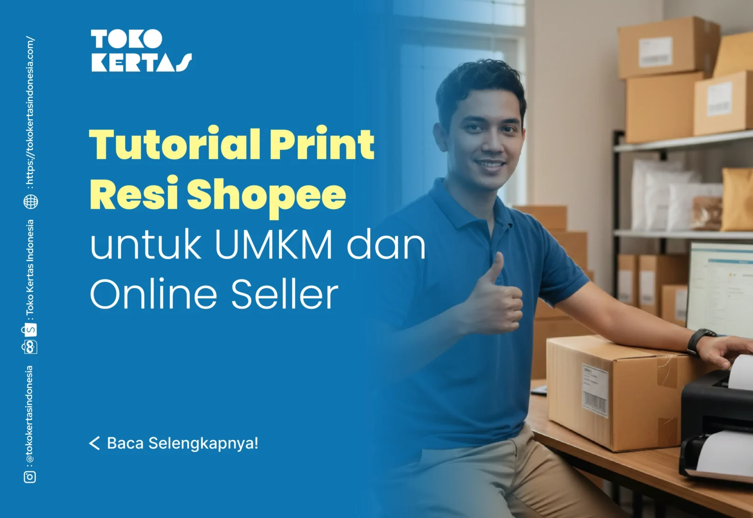 Tutorial Print Resi Shopee untuk UMKM dan Online Seller