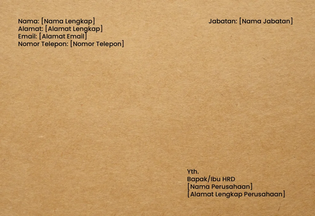5 Hal Penting yang Harus Ada di Amplop Lamaran Kerja