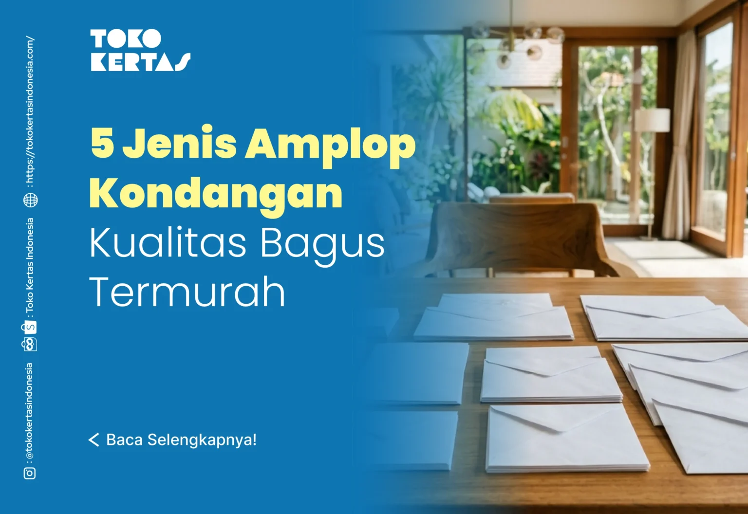5 Jenis Amplop Kondangan Kualitas Bagus Termurah