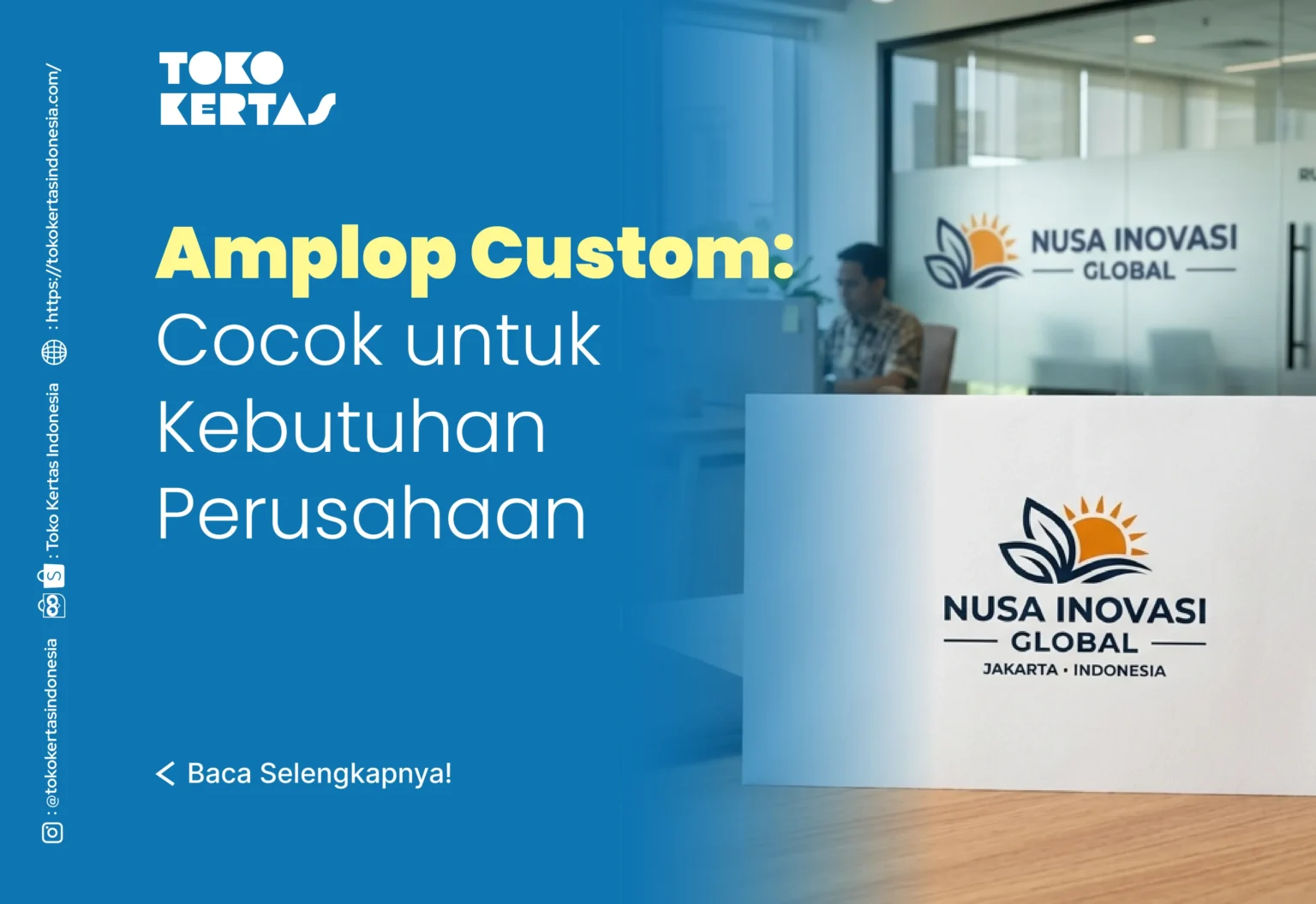 Amplop Custom Cocok untuk Kebutuhan Perusahaan