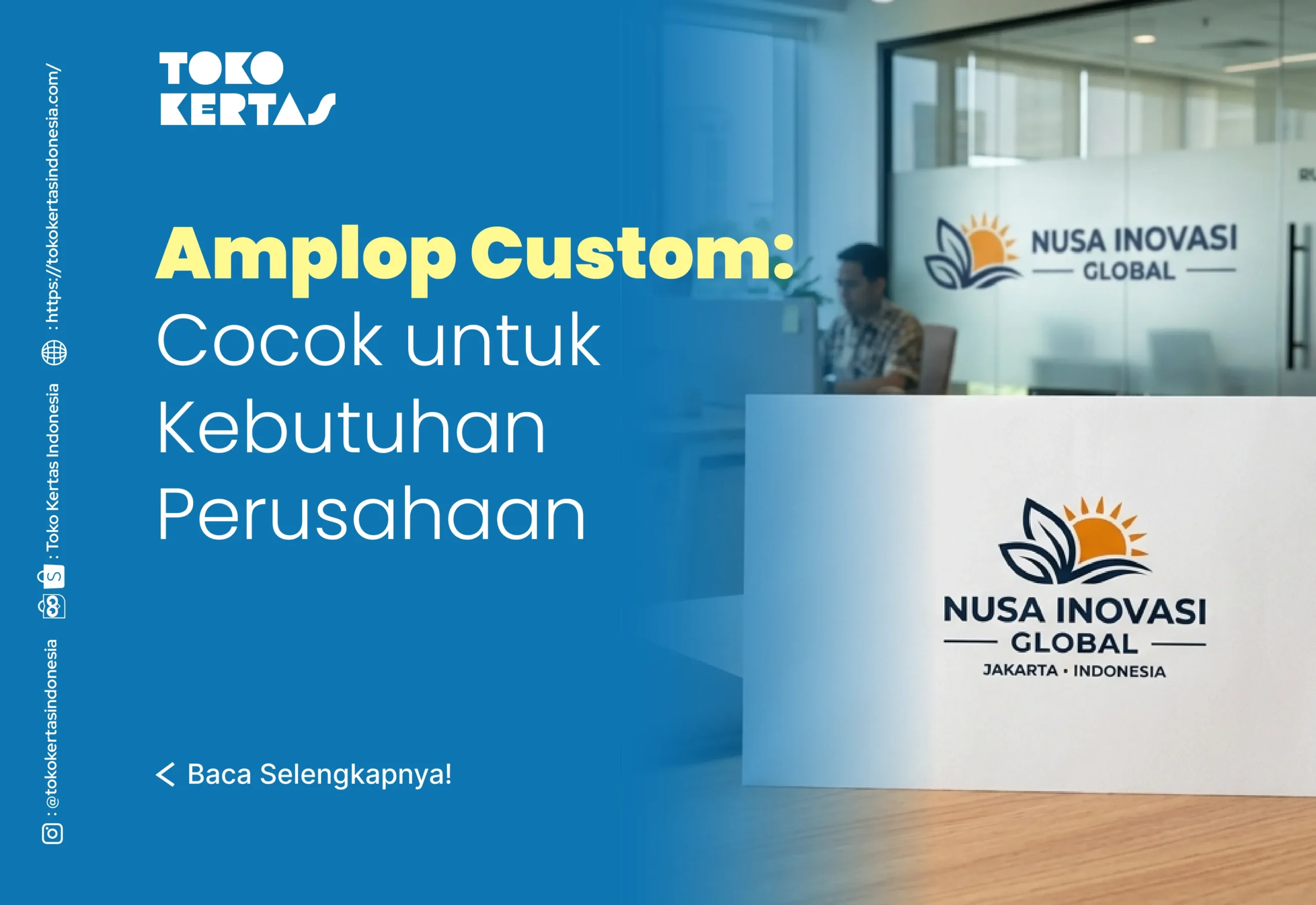 Amplop Custom Cocok untuk Kebutuhan Perusahaan