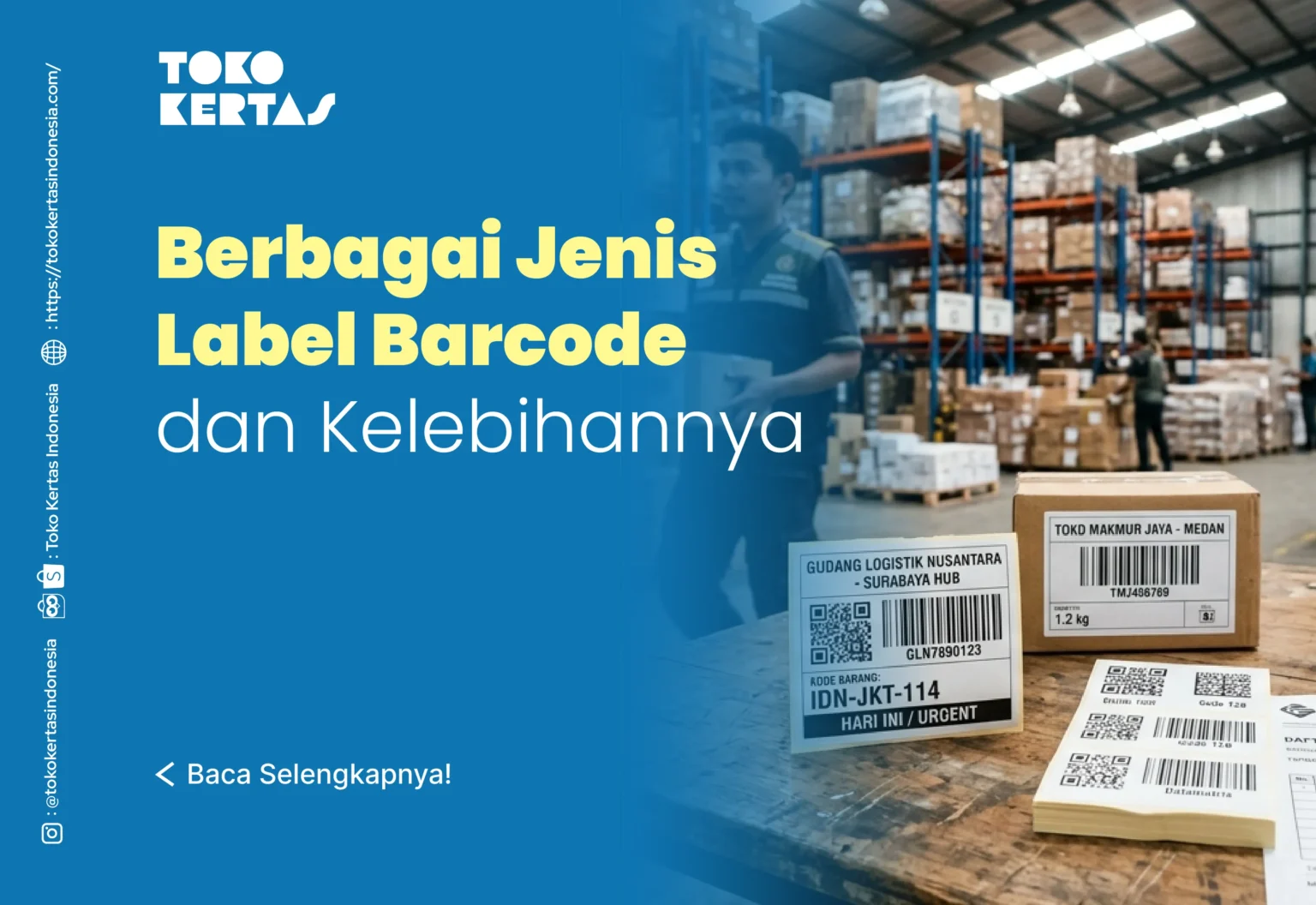 Berbagai Jenis Label Barcode dan Kelebihannya