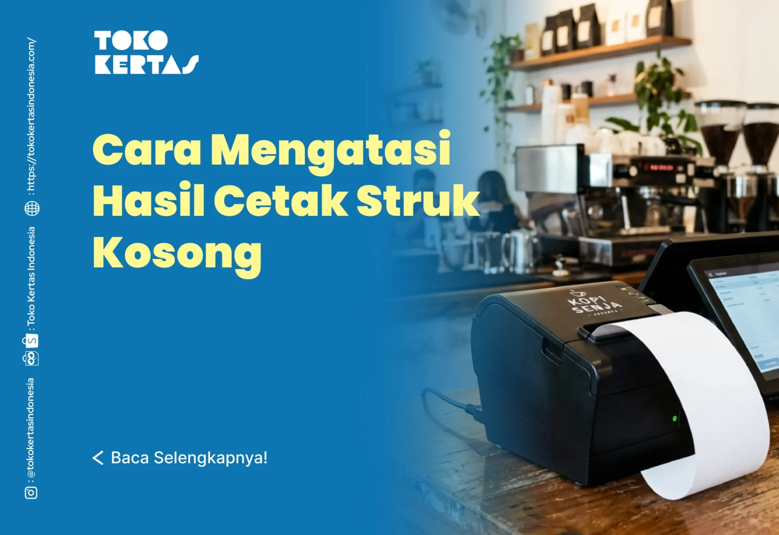 Cara Mengatasi Hasil Cetak Struk Kosong