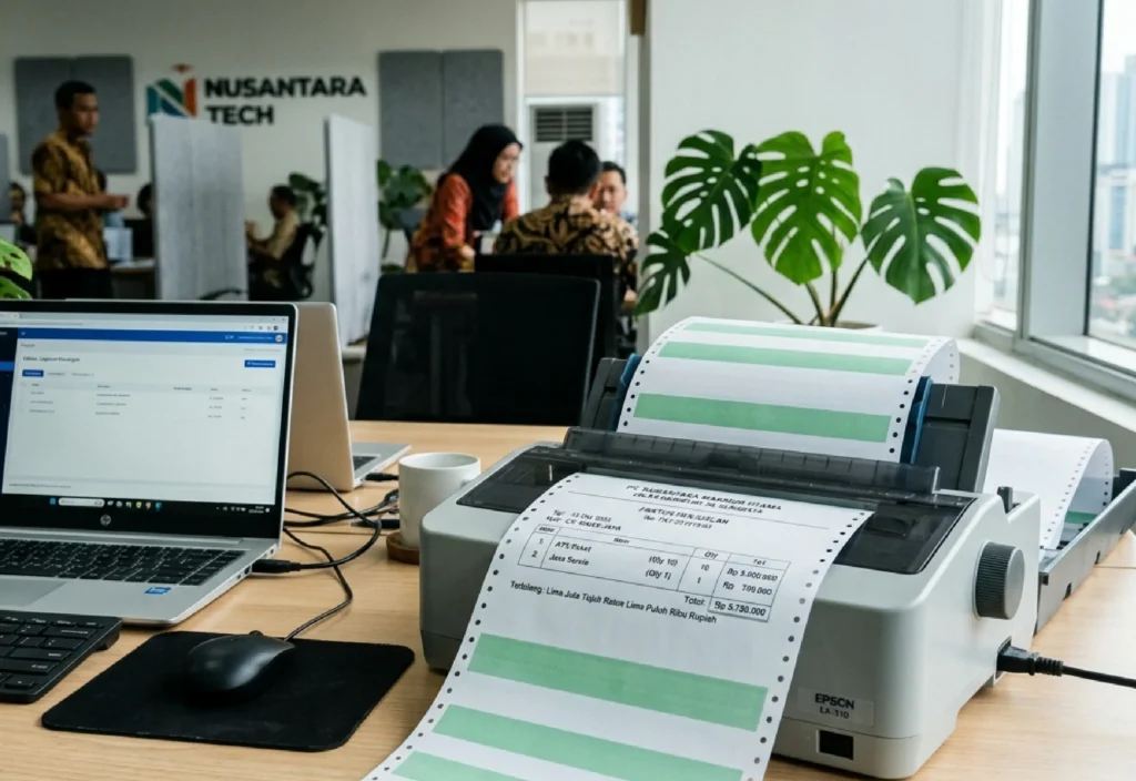 Cara Mudah Cetak Invoice Lebih Rapi dan Profesional