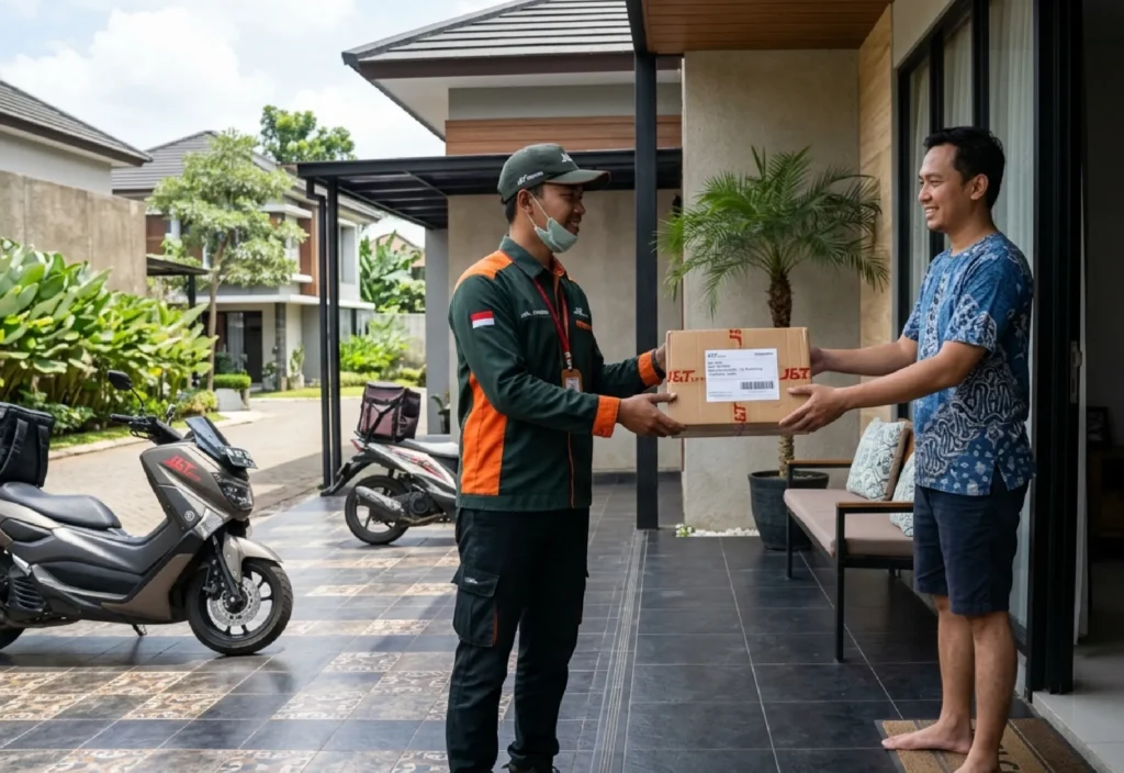 Fungsi Label Barcode pada Resi Pengiriman