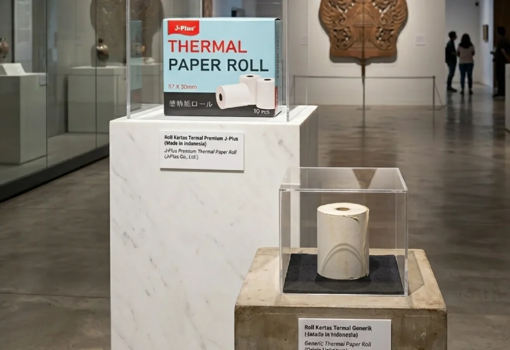 Kertas Thermal Mahal vs Murah