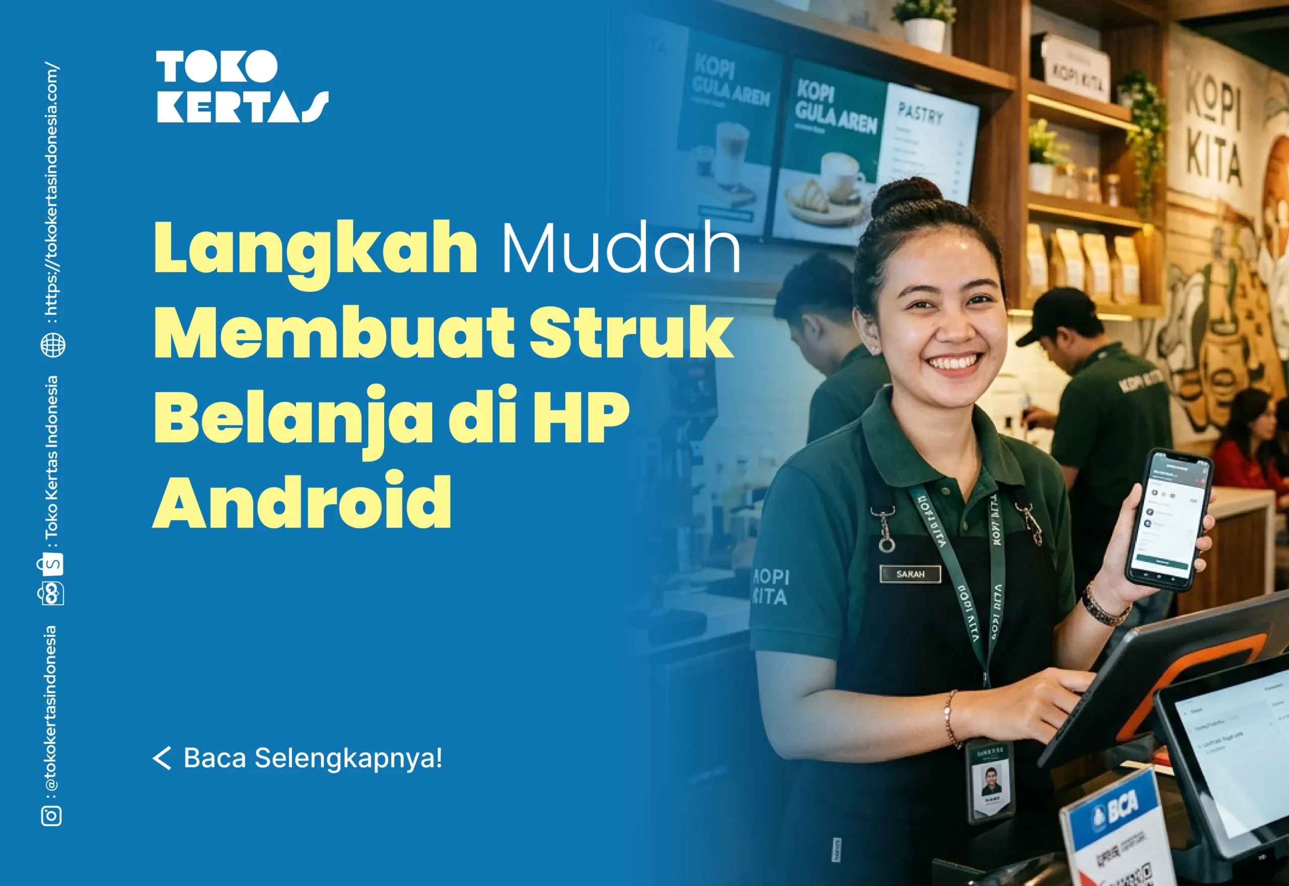 Langkah Mudah Membuat Struk Belanja di HP Android