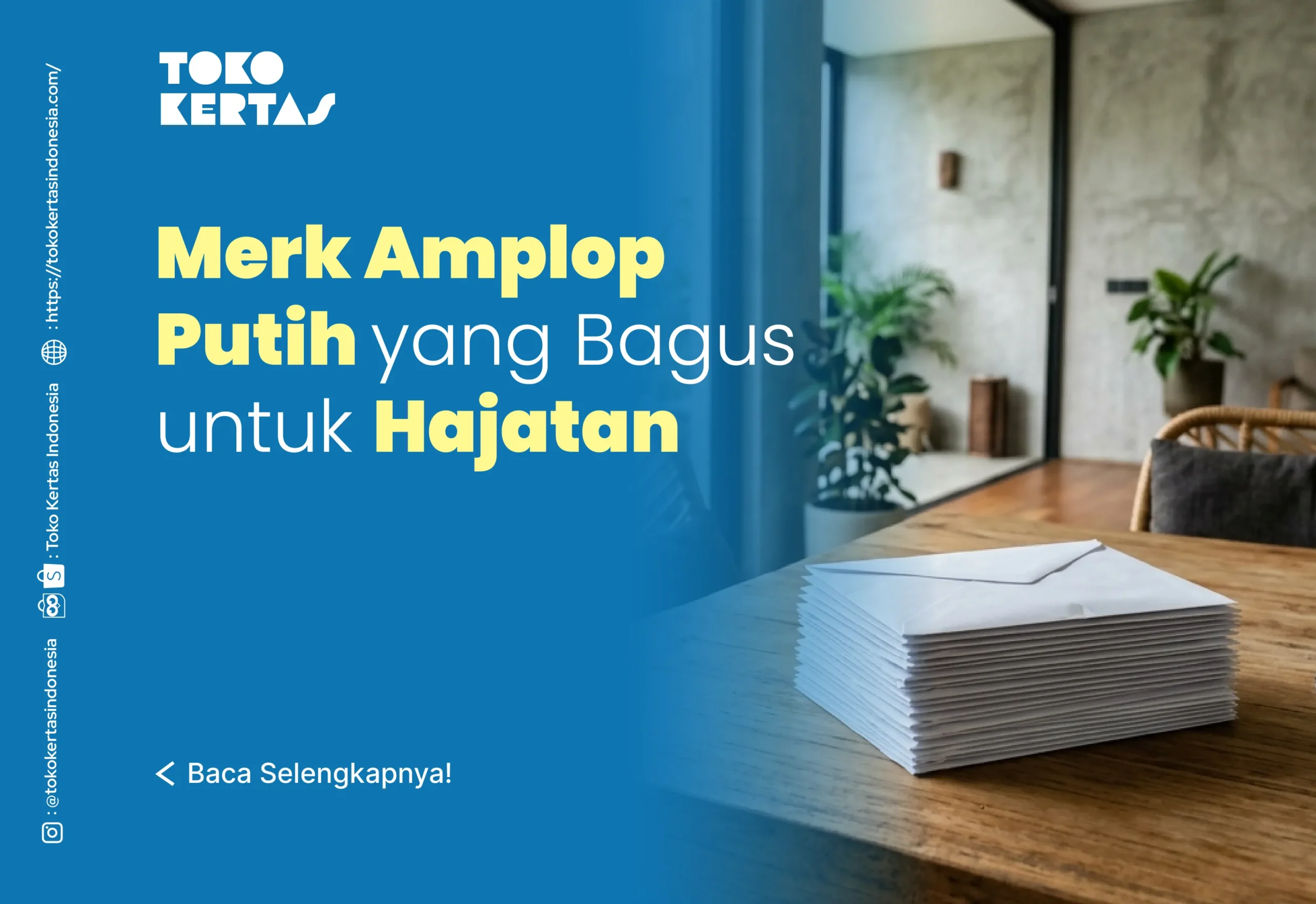 Merk Amplop Putih yang Bagus untuk Hajatan