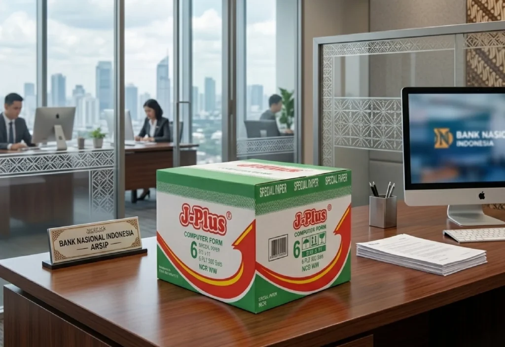 5 Jenis Kertas Continuous Form Paling Efisien untuk Perbankan