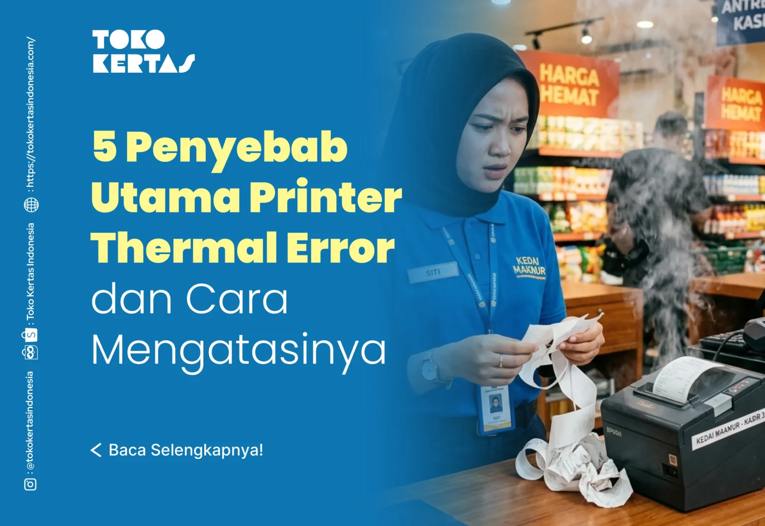 5 Penyebab Utama Printer Thermal Error dan Cara Mengatasinya