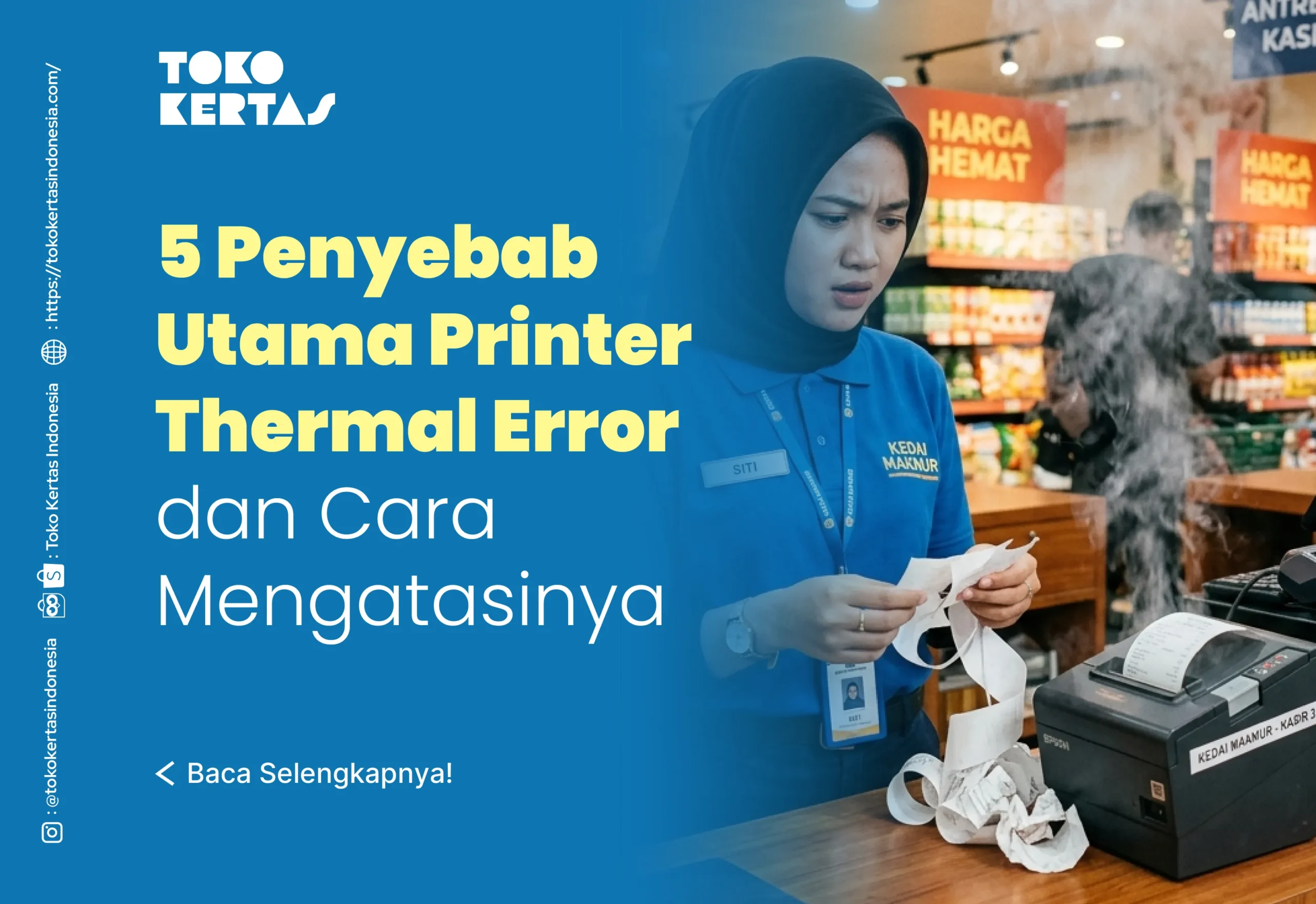 5 Penyebab Utama Printer Thermal Error dan Cara Mengatasinya