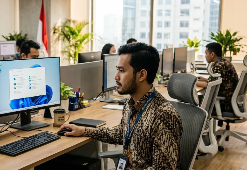 Cara Print Kertas Continuous Form Wartel di Printer Dot Matrix