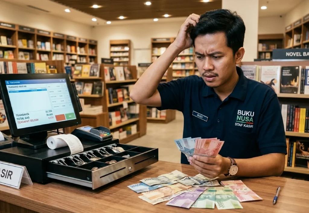 Kesalahan yang Sering Dilakukan Kasir Pemula dan Cara Menghindarinya