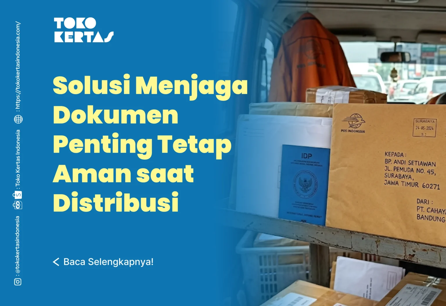 Solusi Menjaga Dokumen Penting Tetap Aman saat Distribusi