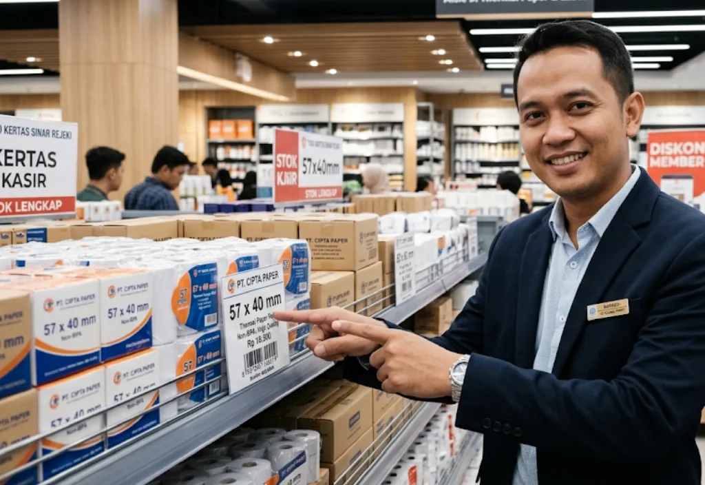 Tips Memilih Kertas Struk untuk Mesin Kasir Mini