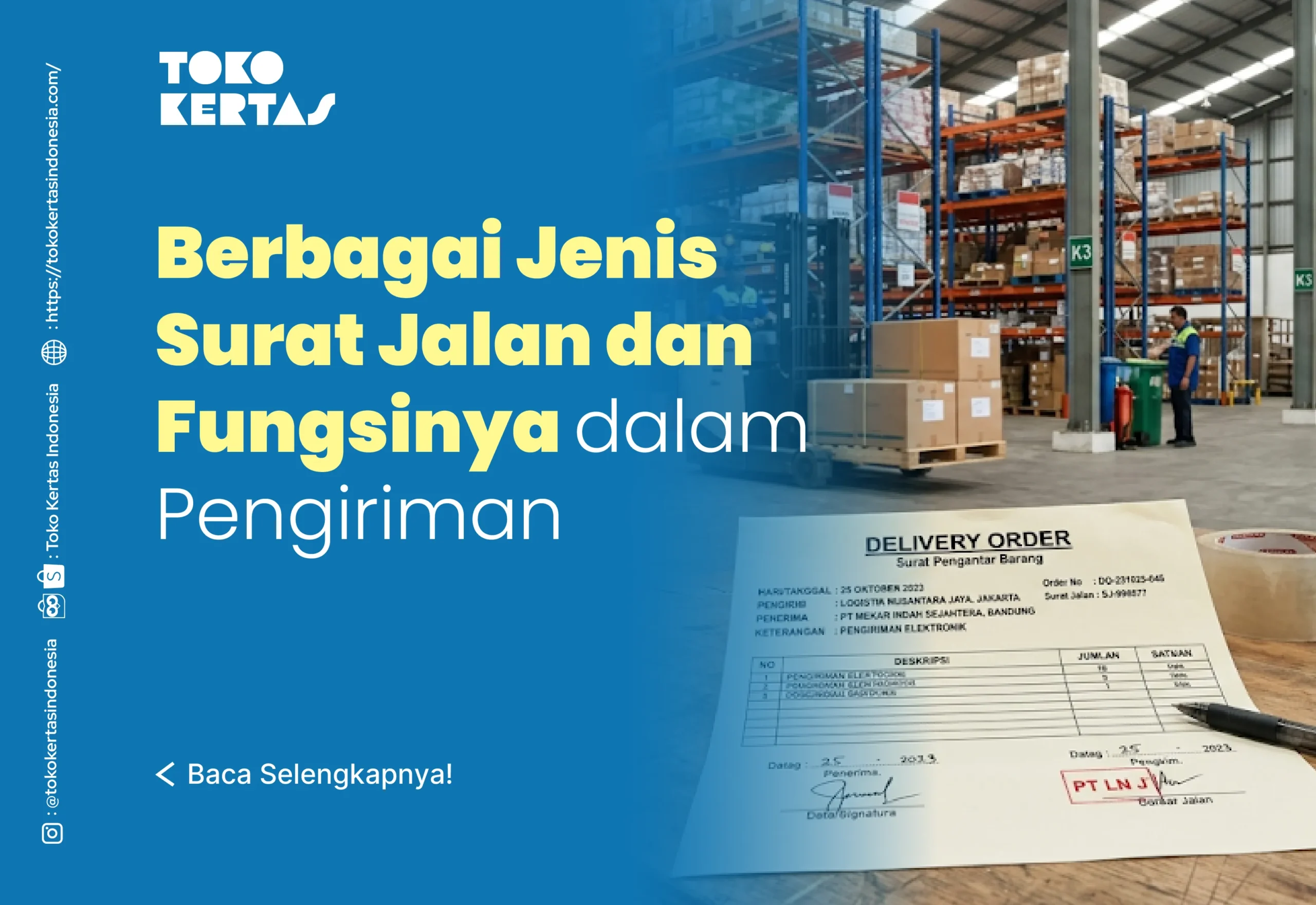 Berbagai Jenis Surat Jalan dan Fungsinya dalam Pengiriman