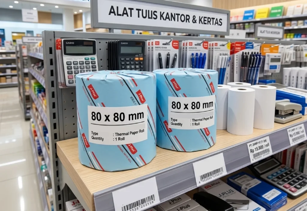 Daftar Harga Kertas Thermal Roll di Gresik, Solusi Cetak Struk Cepat