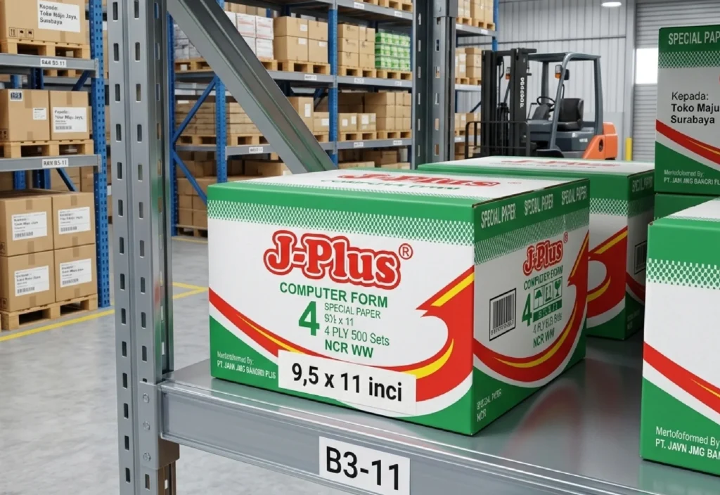 Grosir Continuous Form 4 Ply Surabaya untuk Efisiensi Dokumen Bisnis