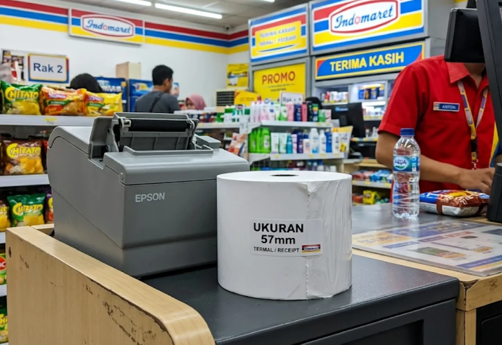 Ini Ukuran Kertas Struk Indomaret, Awas Jangan Salah Beli!