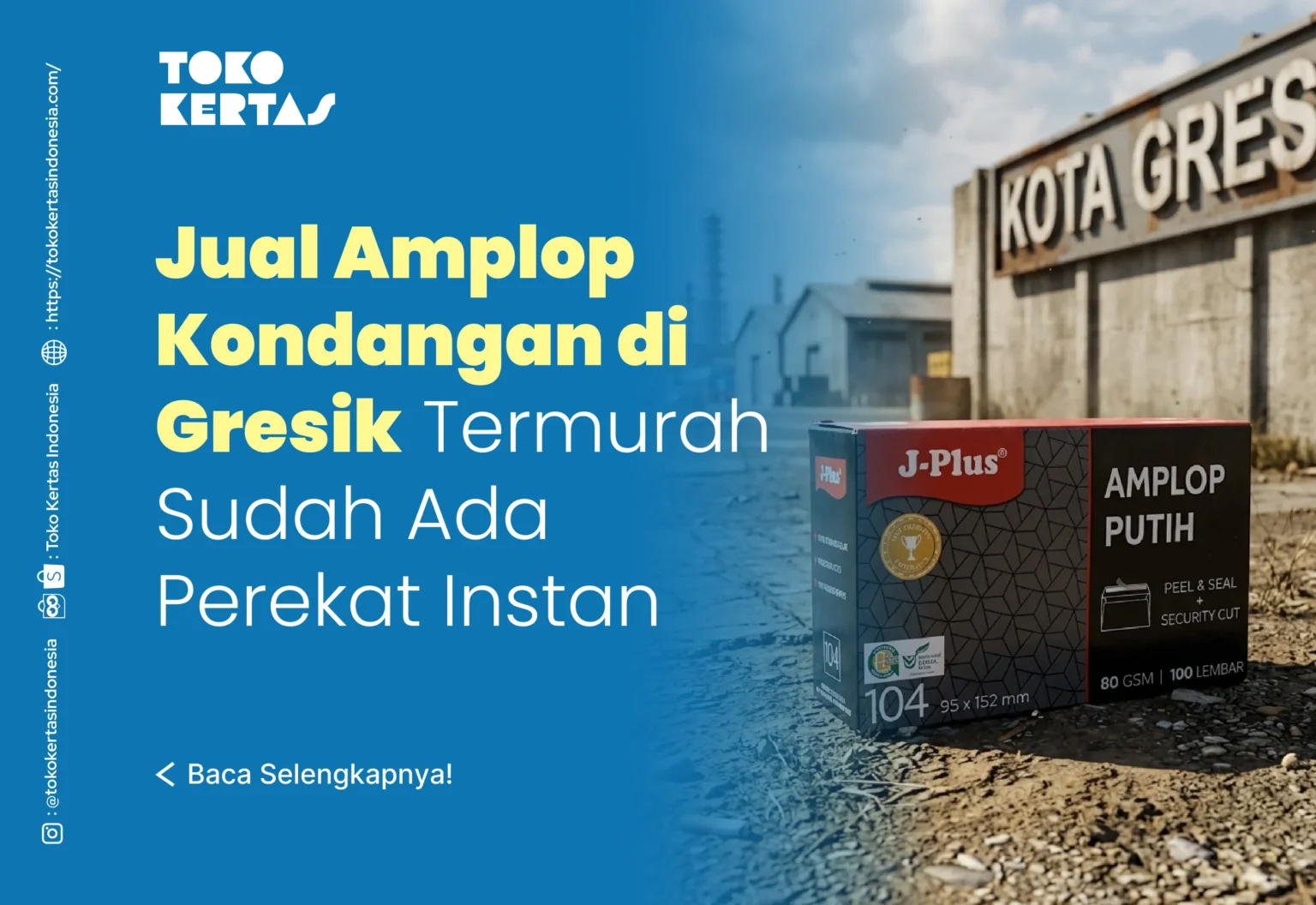Jual Amplop Kondangan di Gresik Termurah Sudah Ada Perekat Instan