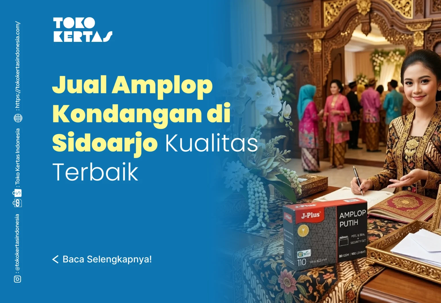 Jual Amplop Kondangan di Sidoarjo Kualitas Terbaik