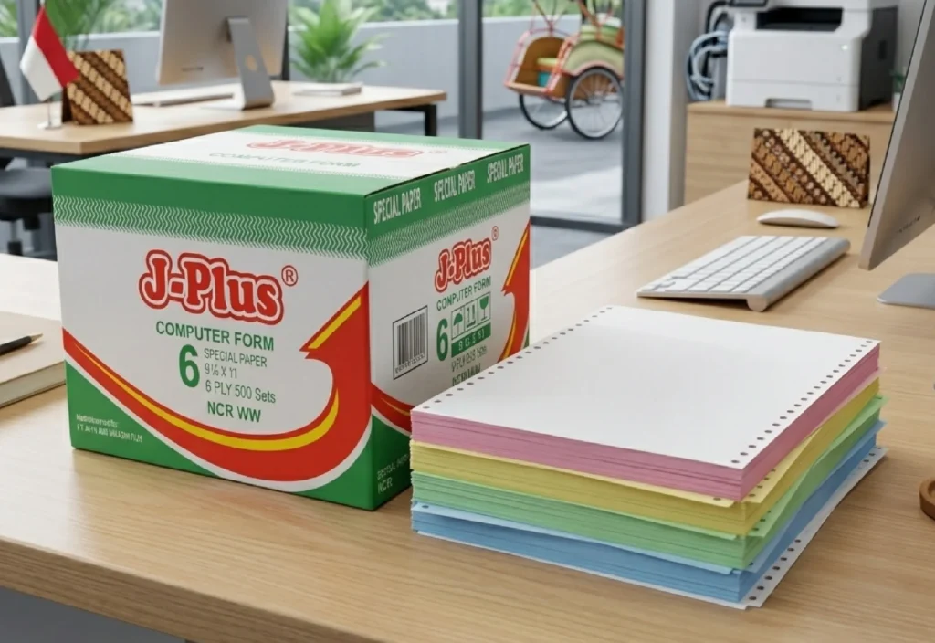 Jual Kertas Continuous Form 6 Ply Surabaya Harga Distributor
