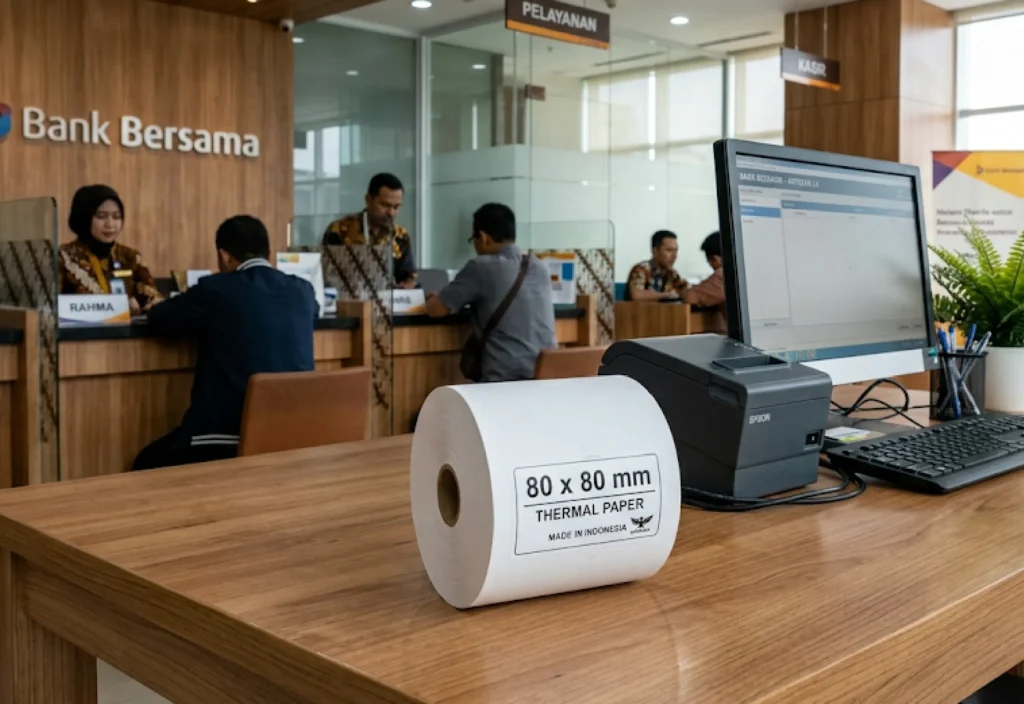 Rekomendasi Kertas Thermal untuk Nomor Antrean di Bank
