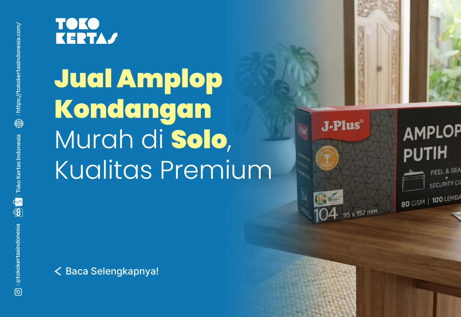 Jual Amplop Kondangan Murah di Solo, Kualitas Premium