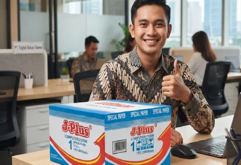 Jual Kertas Continuous Form 1 Ply Kualitas Terbaik di Bandung