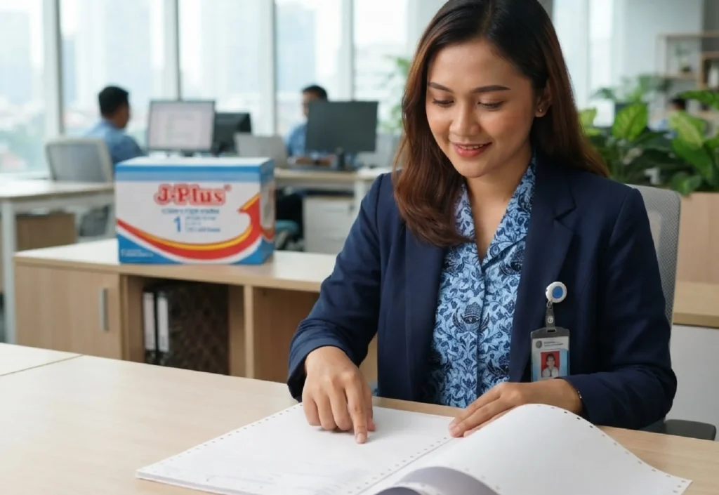 Jual Kertas Continuous Form 1 Ply Kualitas Terbaik di Bandung
