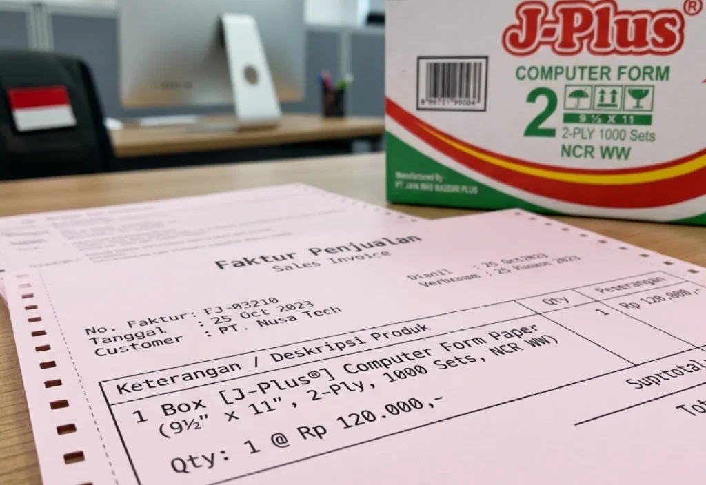 Jual Kertas Continuous Form 2 Ply Pengiriman Seluruh Bandung