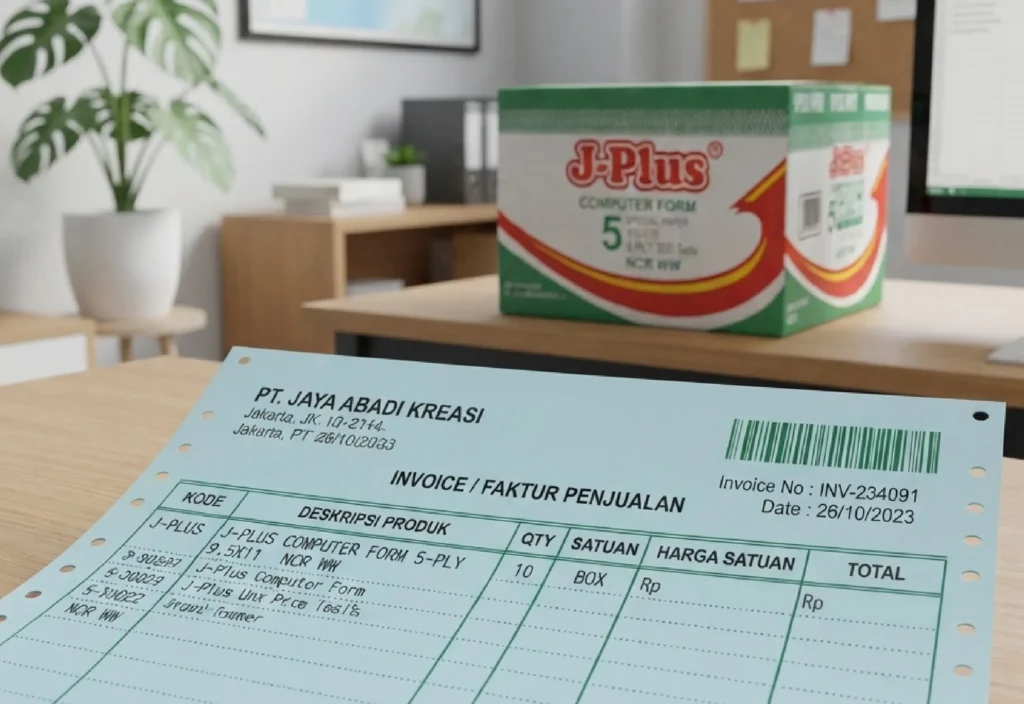 Jual Kertas Continuous Form 5 Ply di Bandung, Stok Melimpah!