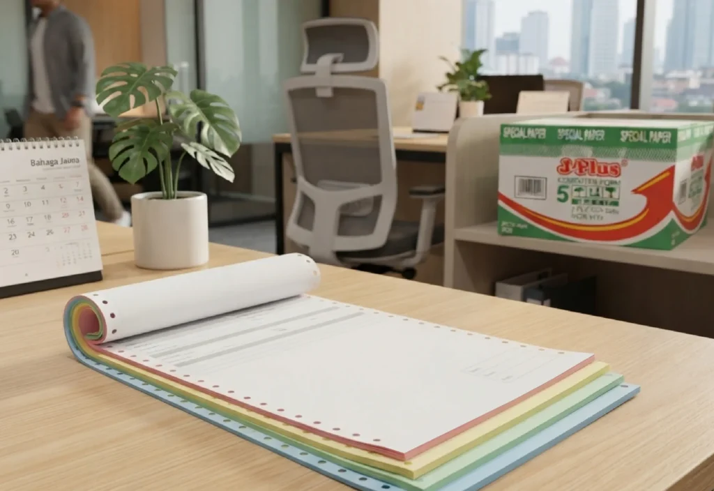 Jual Kertas Continuous Form 5 Ply di Bandung, Stok Melimpah!