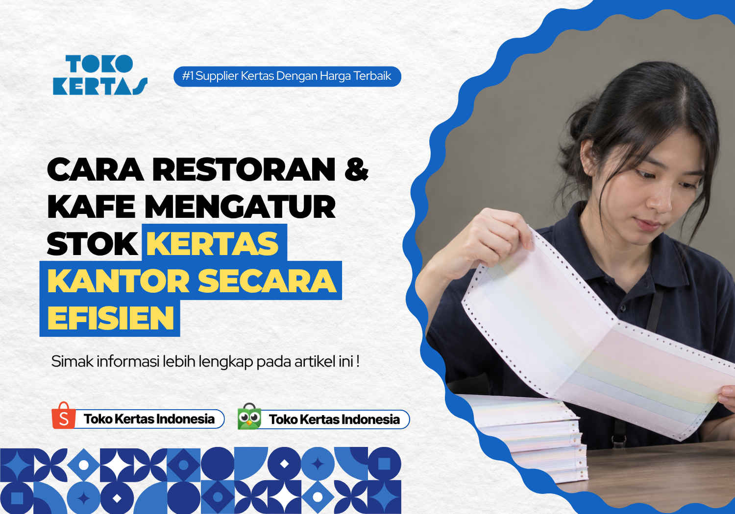 Cara Restoran & Kafe Mengatur Stok Kertas Thermal Secara Efisien