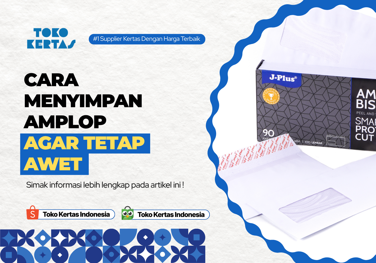 Cara Menyimpan Amplop Agar Tetap Awet